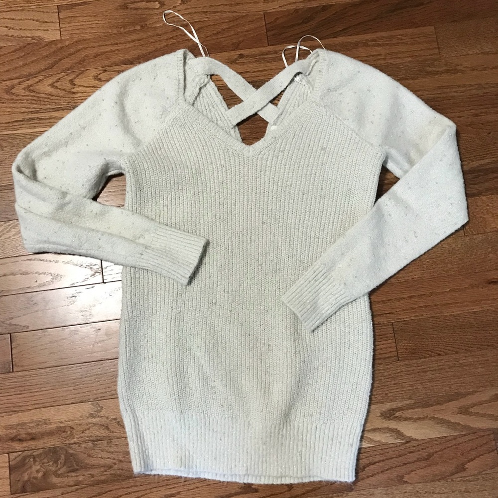 Jessica Simpson Maternity Cream Sweater